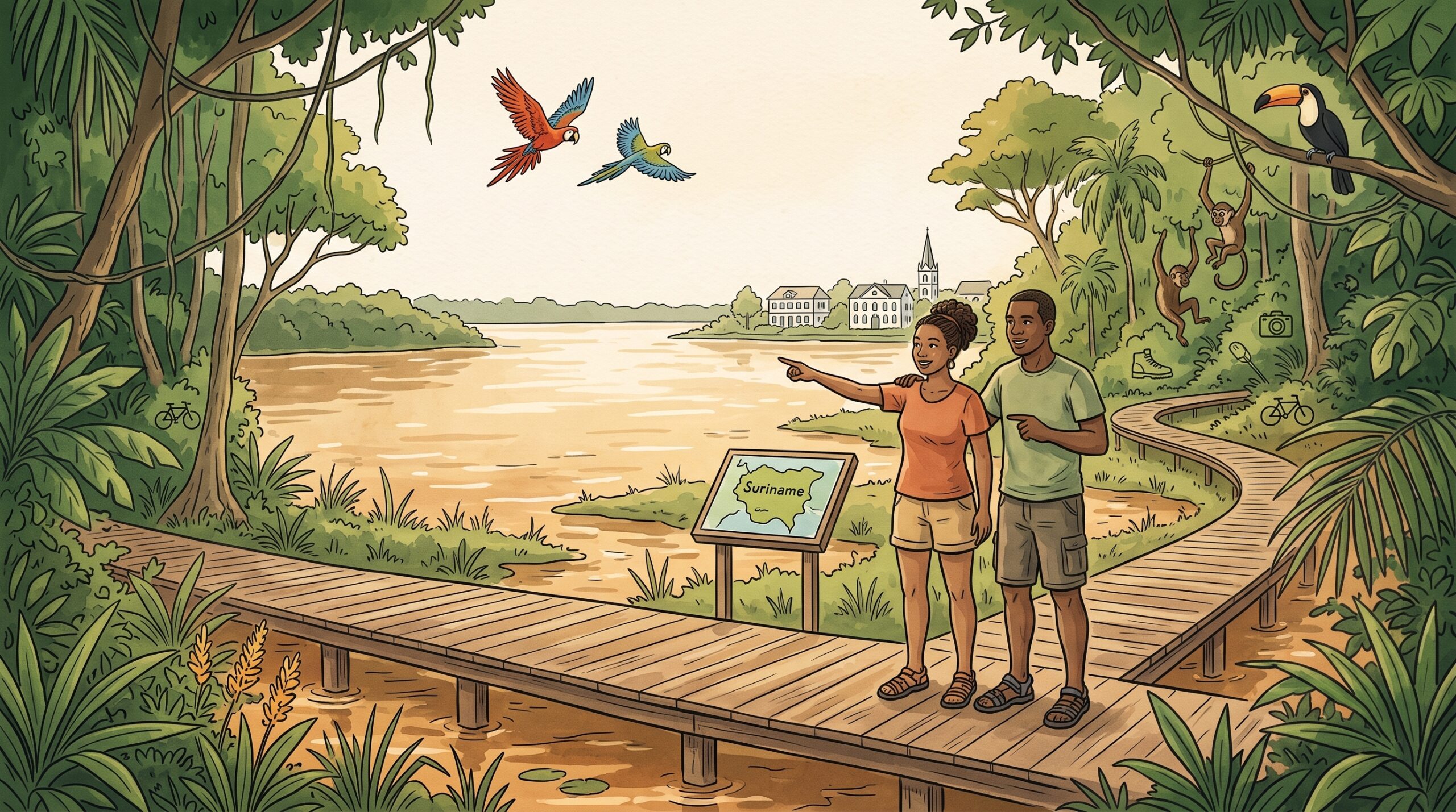 20 dingen om te doen in Suriname