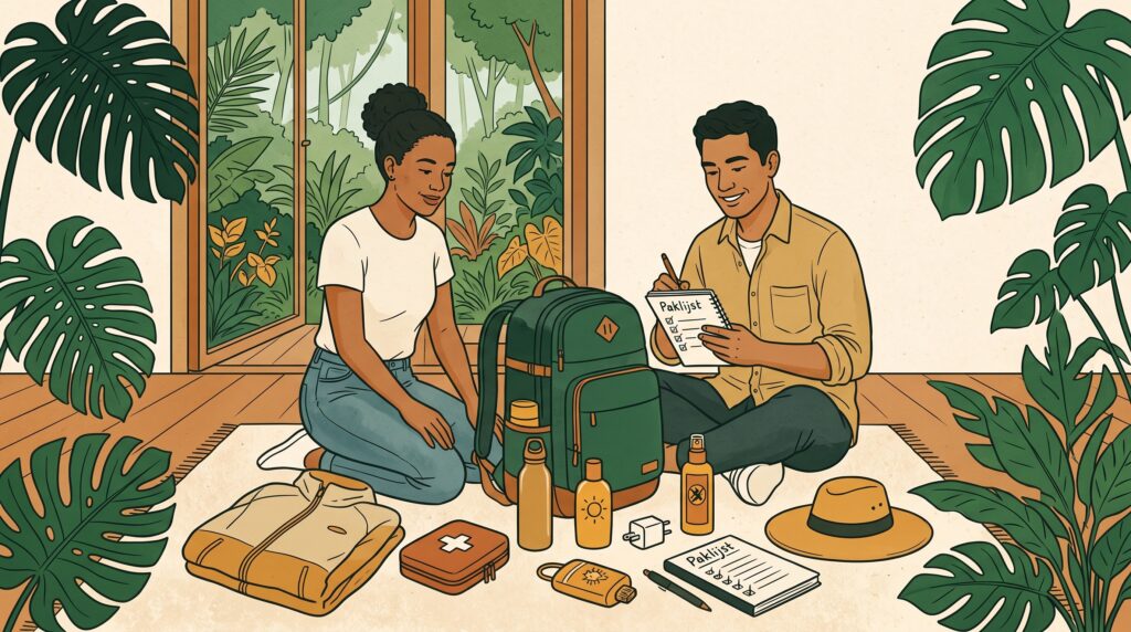 Illustratie bij Paklijst Suriname: complete checklist voor je reis
