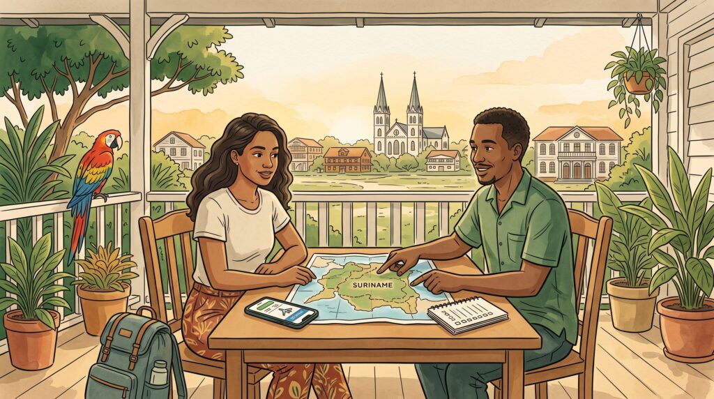 Illustratie bij Reis naar Suriname voorbereiden: 10 slimme stappen
