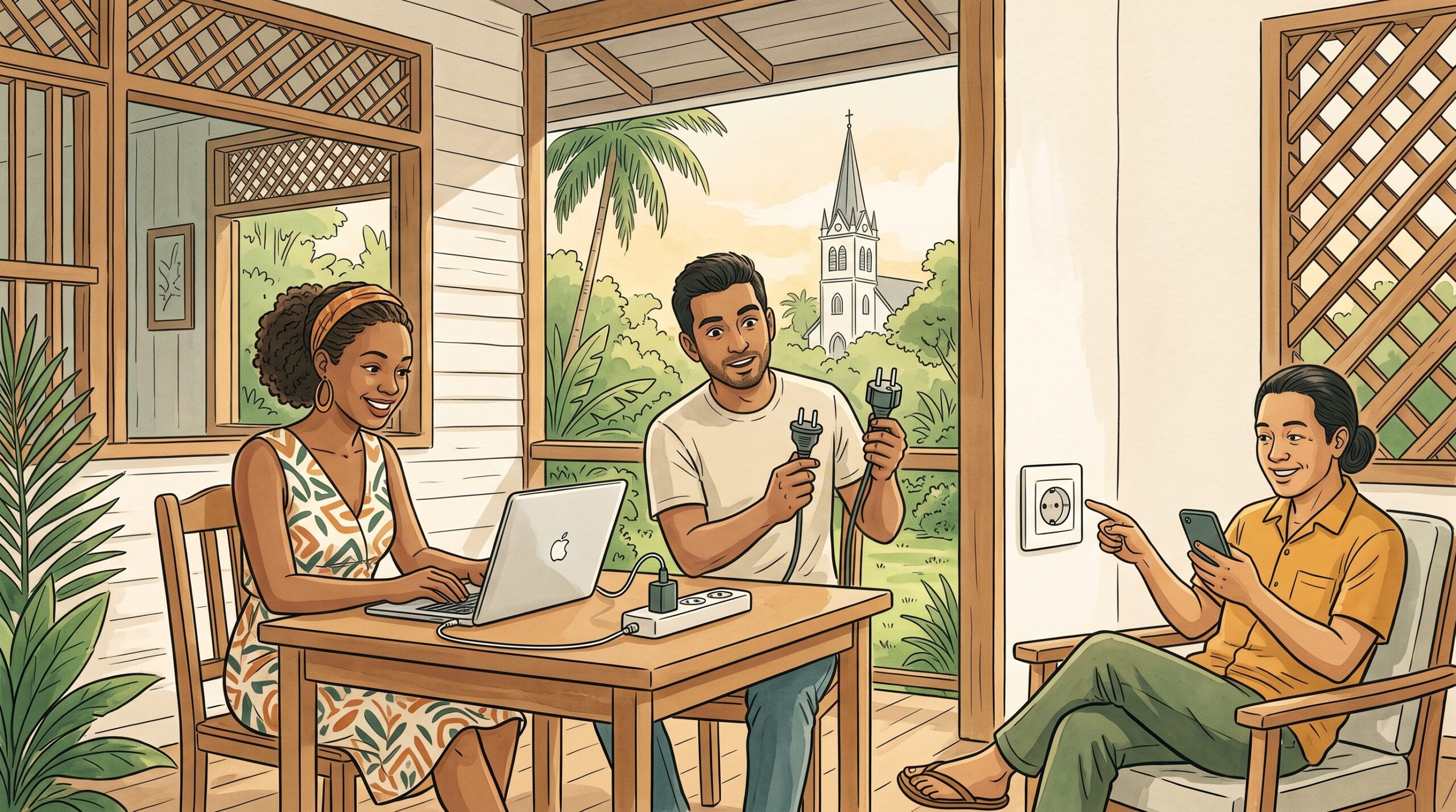 Stopcontact in Suriname: welke stekker heb je nodig?