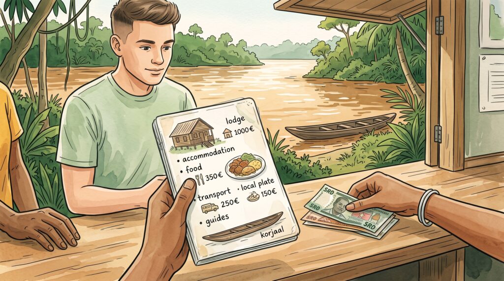 Illustratie bij Wat kost een reis naar Suriname? Budget en prijzen